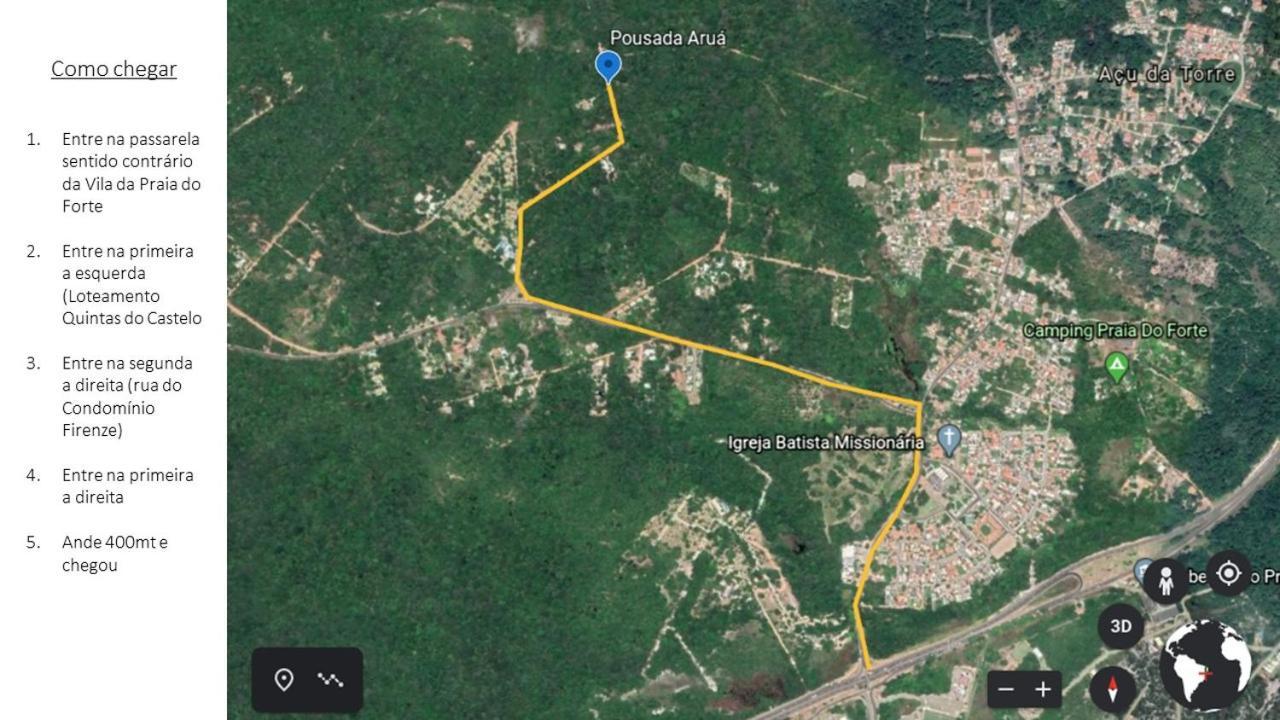 Arua Observacao De Vida Silvestre Praia do Forte Dış mekan fotoğraf